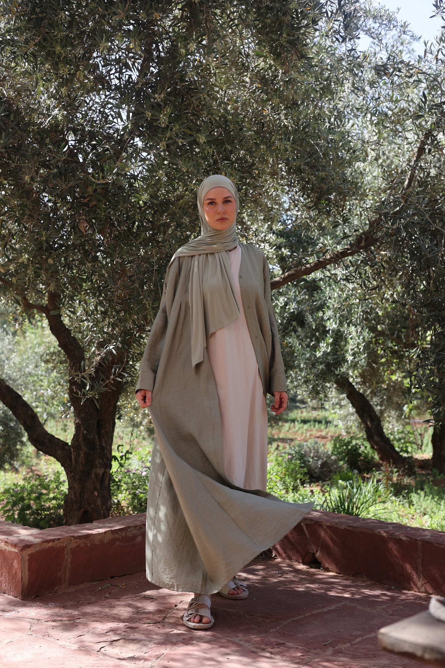 LYLA ABAYA GREEN