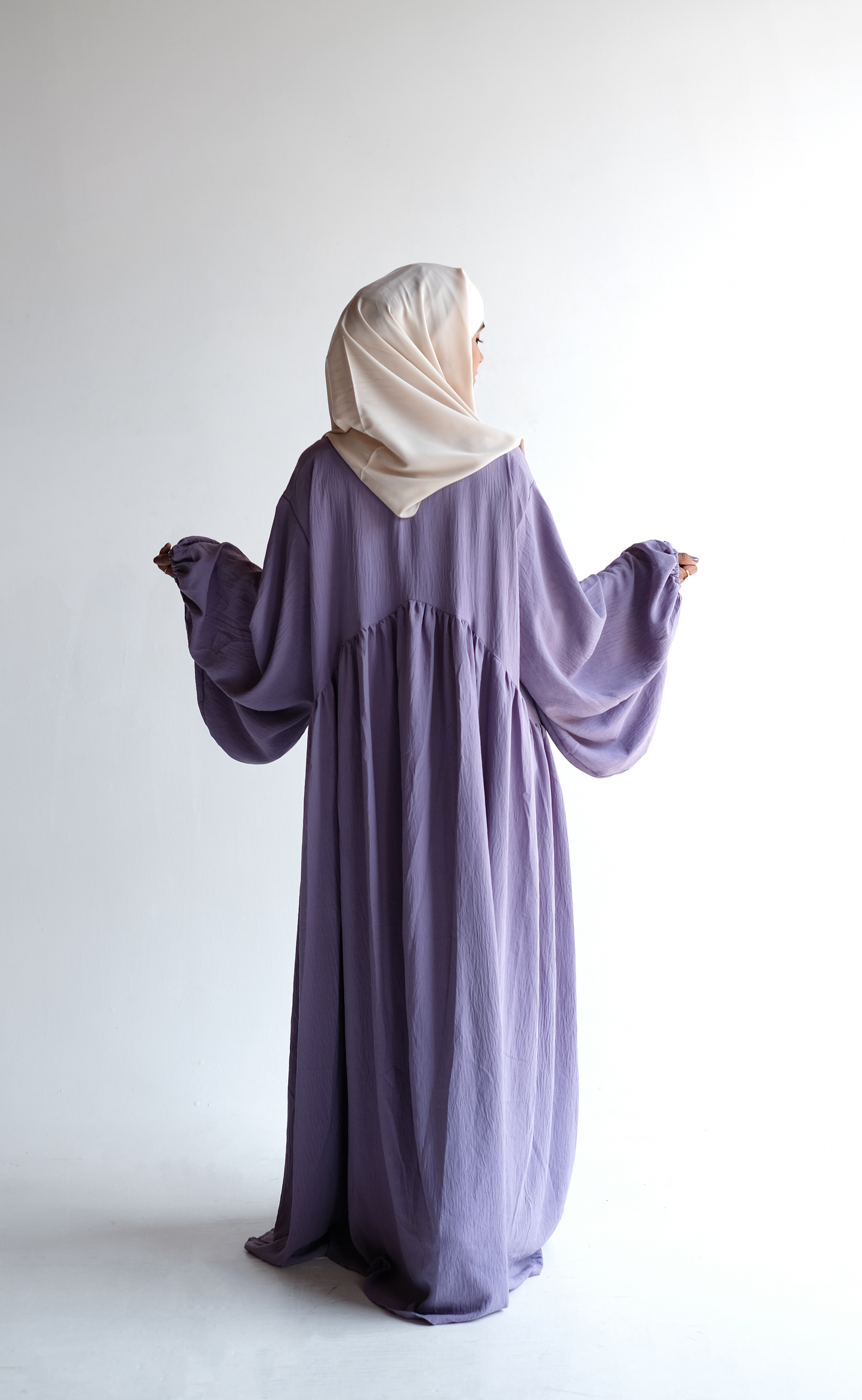 AFRAA ABAYA purple