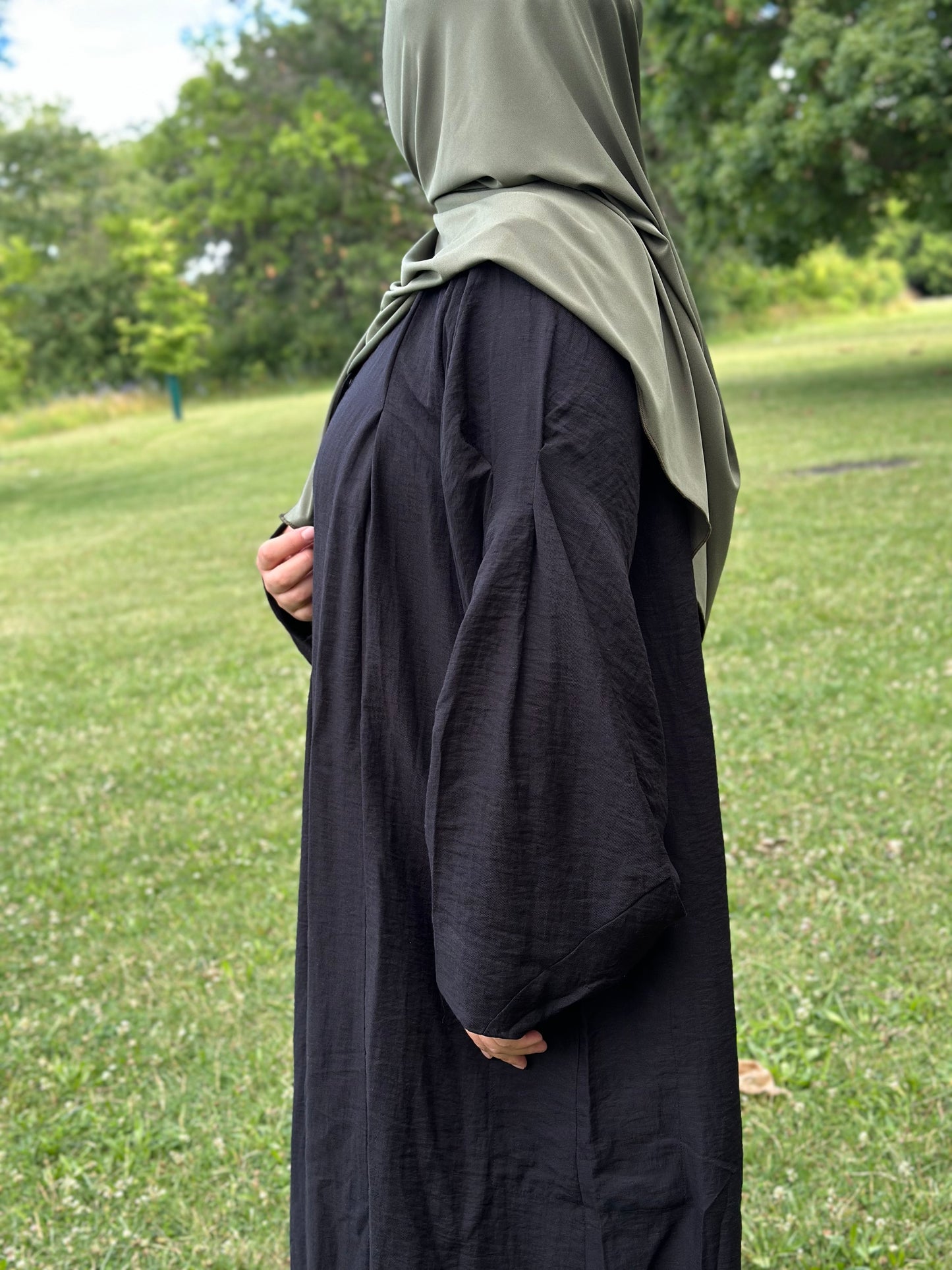 LYLA ABAYA BLACK