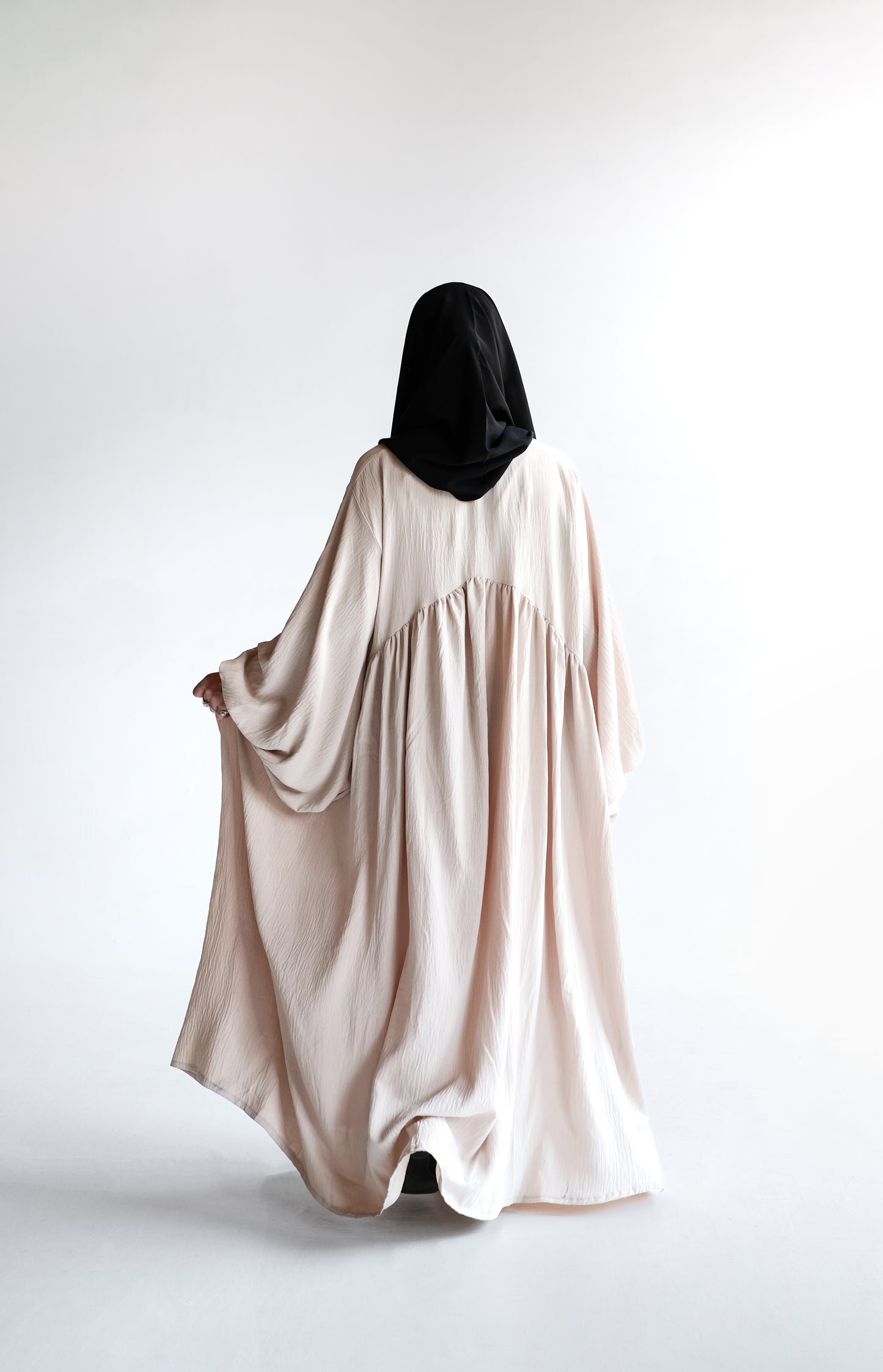 AFRAA ABAYA CREAM